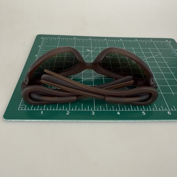 Visages x Clara Berry Sunglasses mod. Sasha Removable Hair Pin Brown Oval